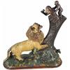 Image 1 : Cast Iron Lion and Monkey Mechanical Bank