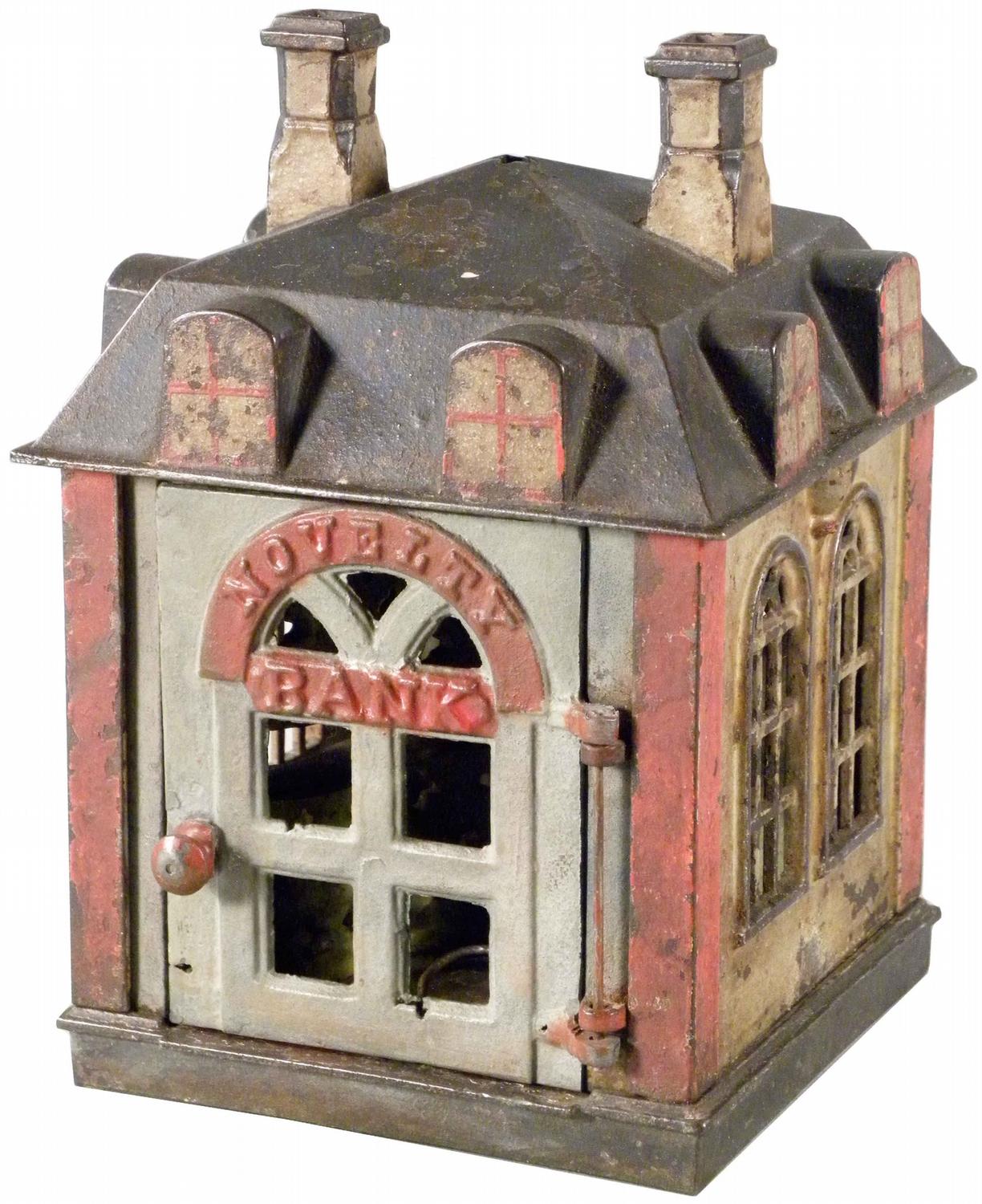 Cast Iron "Novelty Bank" Mechanical Bank