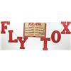 Image 1 : Fly-Tox Die Cut Cardboard Ceiling Banner
