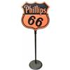 Image 1 : Phillips 66 Lollipop Porcelain Sign