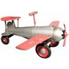 Image 1 : Keystone Pressed Steel Toy Ride on Airplane
