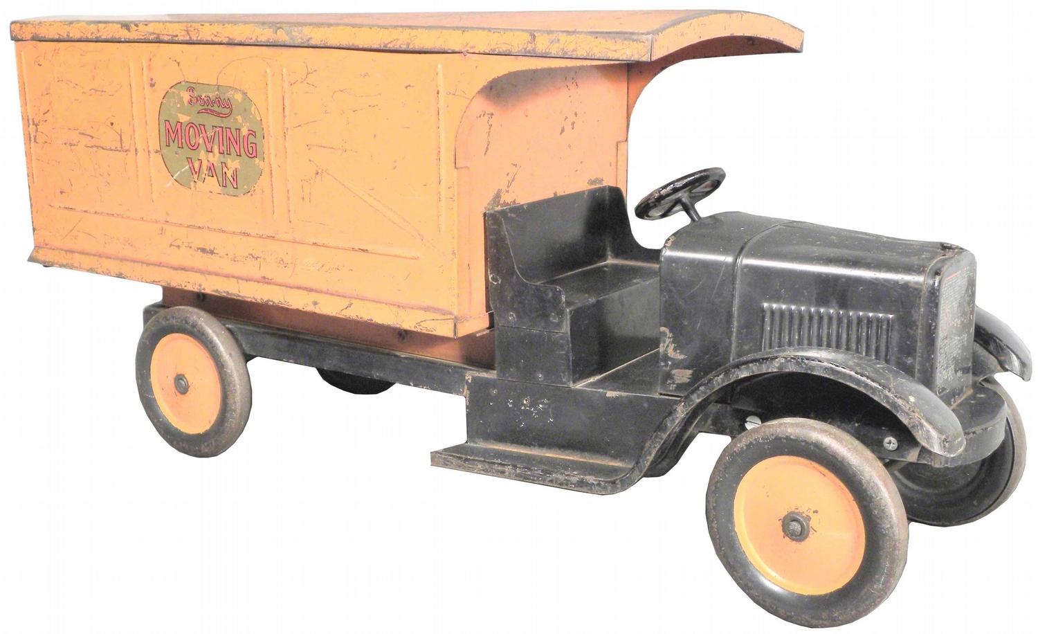 Buddy L Pressed Steel Toy Moving Van Truck