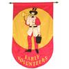 Image 1 : Early Volunteer Silk Banner