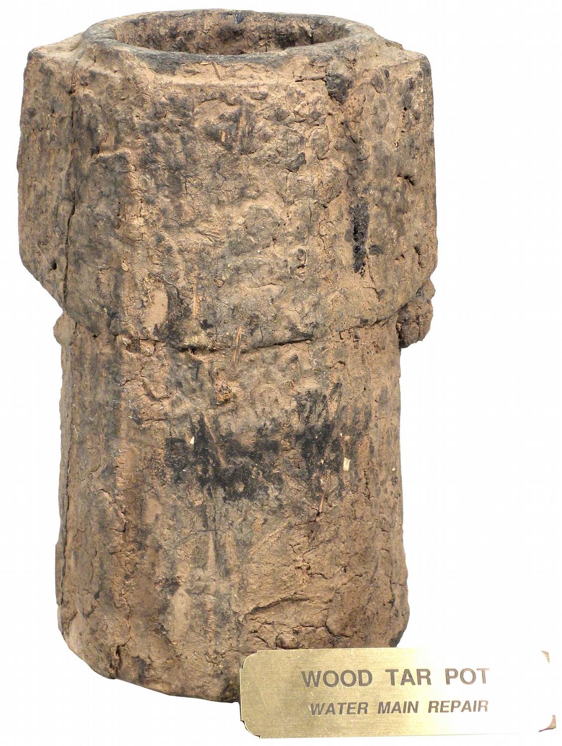 Wood Tar Pot