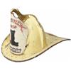 Image 1 : Leather Firemen's Helmet, First Asst. Hose #1