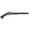Image 1 : French Deleze Flintlock Pistol with Relief Carved Stock