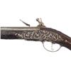 Image 2 : French Deleze Flintlock Pistol with Relief Carved Stock