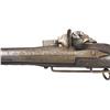 Image 2 : Engraved Mediterranean Flintlock Blunderbuss Pistol with Carved and Silver Wire Inlaid Stock