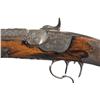 Image 2 : Engraved and Gold Inlaid Frederick Nowak Percussion Target Rifle with Silver Plate Accents
