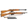 Image 1 : Two Italian WWII Carbines -A) WWII Italian Carcano Carbine   B) Nazi Converted Italian Model 1938