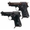 Image 1 : Collector's Lot of Two Beretta Model 1934 Semi-Automatic Pistols -A) Beretta Model 1934 Romanian Con
