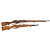 Image 1 : Two Mosin Nagant Bolt Action Rifles -A) Tula Arsenal Model 1891 Mosin Nagant Rifle   B) Mosin Nag