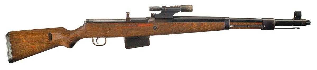 World War II G41, Walther (ac 43) Code Semi-Automatic Sniper Rifle