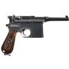 Image 1 : Post WWI 1896 Broomhandle Mauser Police 1920 Rework Pistol