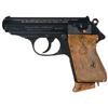 Image 1 : Scarce Walther PPK Semi-Automatic Pistol with Nazi Party Leader Grips and Presentation Inscription