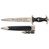 Image 1 : Nazi SS Dagger with and Belt Hanger