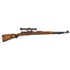 Image 1 : WWII Nazi Gustloff K98 Bolt Action Sniper Rifle with Short Rail Type Scope Mount