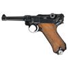 Image 1 : World War II Mauser "byf" Code 1941 Military Production P.08 Luger Pistol with Holster