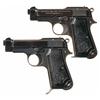 Image 1 : Collector's Lot of Two Beretta Model 1935 Semi-Automatic Pistols -A) Dated 1940 Beretta Model 1935 S