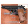 Image 1 : Post-War French Manurin Walther Model PP Semi-Automatic Pistol with Box
