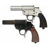 Image 1 : Two WWII Era Walther Nazi Flare Pistols -A) Walther Single Barrel Flare Pistol   B) Walther "ac/4