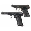 Image 1 : Two European Semi-Automatic Pistols -A) Sauer Model 38H Semi-Automatic Pistol   B) Yugoslavian FN