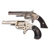 Image 1 : Two Antique American Revolvers -A) Smith & Wesson Model Number 1 2nd Issue Single Action Revolver <b