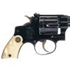 Image 2 : Scarce Pre-War Smith & Wesson .22/32 "Kit Gun" Double Action Revolver with Factory Letter