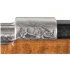 Image 5 : Rare Desirable Greco Signed Engraved Belgian Browning Olympian Grade Bolt Action Rifle in 458 Winche