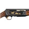 Image 3 : Special Order Belgium Browning "Magis" Signed Engraved Gold Inlaid Grade V Semi-Automatic Rifle with
