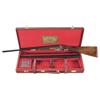 Image 1 : Cased Engraved Hatfield Uplander Pigeon Grade II Small Gauge Two Barrel Set Double Barrel Shotgun