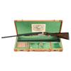 Image 1 : Cased Engraved Hatfield Uplander Pigeon Grade II Two Barrel Set 20/28 Gauge Double Barrel Shotgun