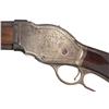 Image 2 : Three Digit Deluxe Factory Engraved Winchester Model 1887 Lever Action Shotgun