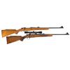 Image 1 : Two Browning Bolt Action Rifles -A) Belgian Browning Safari Grade High Power Bolt Action Rifle   