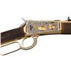 Image 2 : Cased Engraved Gold Plated Rossi Model 1892 Florida American Legion Commemorative Lever Action Rifle