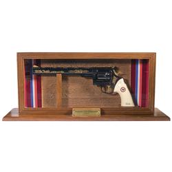 Cased Dan Wesson Model 44 Double Action Constitution 200th Commemorative Revolver