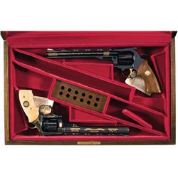 Two Cased Dan Wesson Commemorative Revolvers -A) Cased Dan Wesson Model 44 Big Game Five Commemorati