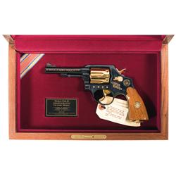 Cased Taurus World War II Commemorative Victory Model Double Action Revolver