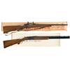Image 1 : One Winchester Rifle and One Ruger 20 Gauge Shotgun -A) Winchester Model 70 Featherweight Bolt Actio