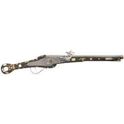 Elaborate Late 16th Century Wheellock Quot Petronel Quot Style Weapon