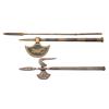 Image 1 : One Spear and Two Hand Axes, All With Attractive Inlaid Decoration