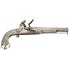 Image 1 : Outstanding Scottish MacLeod Marked All Steel Flintlock Pistol with Extensive Etched Decoration
