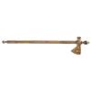 Image 1 : All Metal Construction Ax-Hammer with Gold Inlay