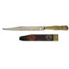 Image 1 : Fine New Orleans Jim Bowie Knife with Sheath