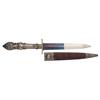 Image 1 : Southern and Richardson Silver Hilted Dagger with Sheath