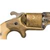 Image 2 : Exhibition Quality Moore's Patent Teat-Fire Revolver with Factory Full Gold Finish, Etched, Ivory Gr