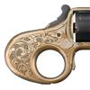 Image 2 : Very Scarce Early .30 Caliber James Reid Knuckleduster Revolver with Trapdoor in Butt