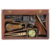 Image 1 : Cased Colt Model 1849 Pocket Revolver with Accessories