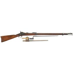 U.S. Springfield Model 1884 Trapdoor Rifle with Bayonet
