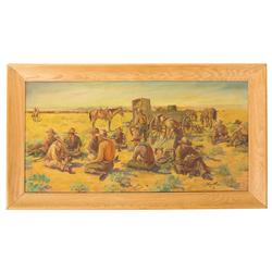 Jim Smith Oil on Canvas Painting